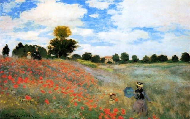 Alfarnate como un cuadro impresionista de Monet